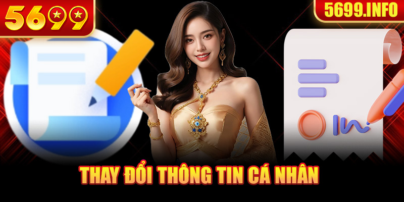 Thay đổi thông tin cá nhân